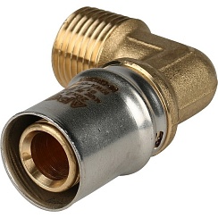 Угольник пресс 20 х 3/4Н STOUT   SFP-0011-003420