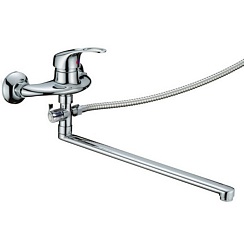 Смеситель для ванны CALORIE прямой излив 1033 A03