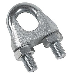 Зажим (хомут) 3мм для троса   68977