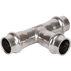 Тройник пресс нерж. 15 В ROMMER   RSS-0013-000015