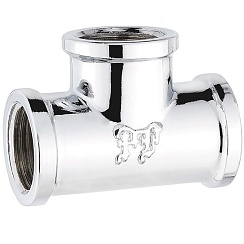 Тройник лат. 1ВВВ ProFactor хром   PF TF 156C