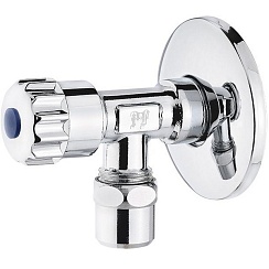 Вентиль угловой 1/2 ProFactor хром Цанга   PF BAV 362C
