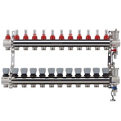 Блок коллект. с расход. 1 х 3/4 12 вых. ProFactor PF MB 802.12