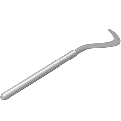 Кронштейн с дюбелем для алюм. радиаторов ROYAL Thermo (silver satin))