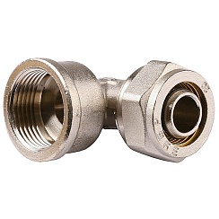 Фитинг компрессионный для труб мп 16 х 2,0 х 1/2 AQUALINK   04475