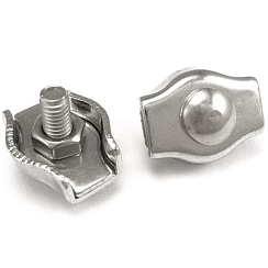 Зажим нержавеющий 3мм (одинарный)