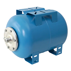 Бак расширительный 24л Unipump синий горизонтальный 18157