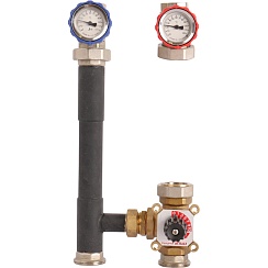 Насосная группа ROMMER без насоса 1 c 3-x ходовым клапаном   RDG-0003-002501