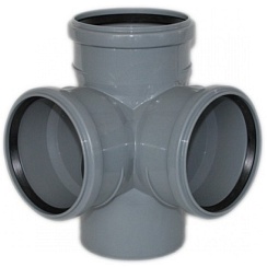 Крестовина двухпл. 110 х 110 х 90