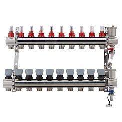 Блок коллект. с расход. 1 х 3/4 10 вых. ProFactor   PF MB 802.10