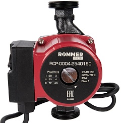 Насос циркул. 25-40 ROMMER Profi 180 мм   RCP-0004-2540180