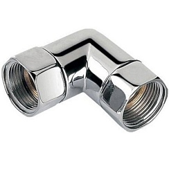 Американка полотенц. угловая 3/4 х 3/4 ВВ  хром TD1108 KONNER