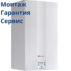 Котел газовый 24 кВт Federica Bugatti BITHERMAL с битермическим теплообменником (2 конт.)
