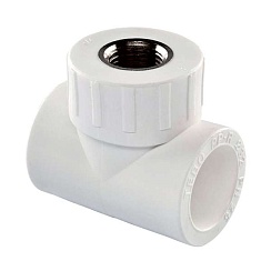 Тройник комб. PPR 32 х 1В Tebo