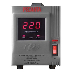 Стабилизатор напряжения Ресанта АСН-1000/1-Ц 63/6/2 дисп.   63/6/2   