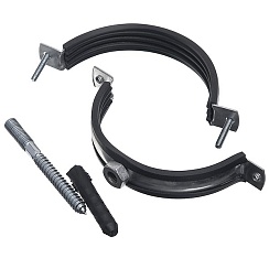 Хомут мет./рез. 163-168 ( 6 )