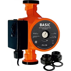 Насос циркул. 25-40 Basic 25/4-180 (гайки, кабель)