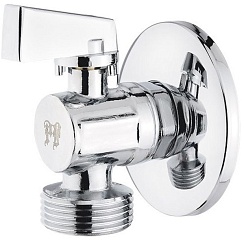 Кран шар. угловой 1/2 х 1/2НН ProFactor хром   PF BAV 354
