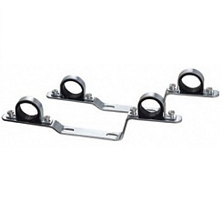 Кронштейн с резин. вставками для кругл. коллекторов 1 Euros EU.ST7002050 1